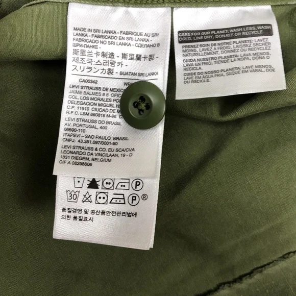 Levi’s Military Embroidered Jacket - Picture 5 of 8